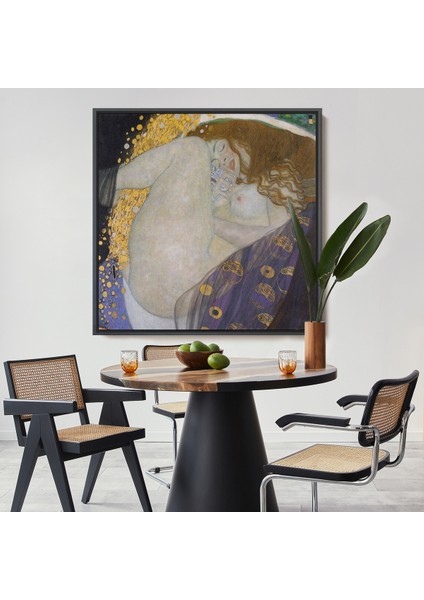 Çerçeveli Gustav Klimt'in Danae TABLOSU-8318