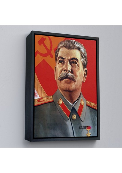 Çerçeveli Joseph Stalin Rusya ve Sovyetler Birliği Sscb TABLO-7683 fırsatları