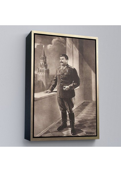 Çerçeveli Joseph Stalin Rusya ve Sovyetler Birliği Sscb TABLO-7715 modelleri