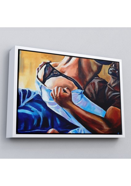 Çerçeveli Yatak Odası Dekoratif Duvar TABLOSU-6657 fırsatları