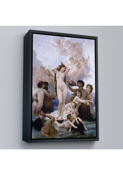 Çerçeveli Venüsün Duğuşu Tablosu - Birth Of Venus William-Adolphe BOUGUEREAU-6474 modelleri