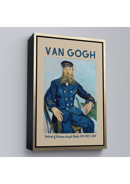 Çerçeveli Vincent Van Gogh – Postacı Joseph Roulin’in Portresi TABLO-8051 modelleri