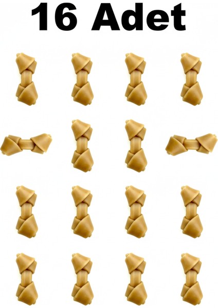 Doğal 5 cm Sığır Derisi Köpek Kemiği, Küçük ve Yavru Köpekler Için Ideal fiyatları