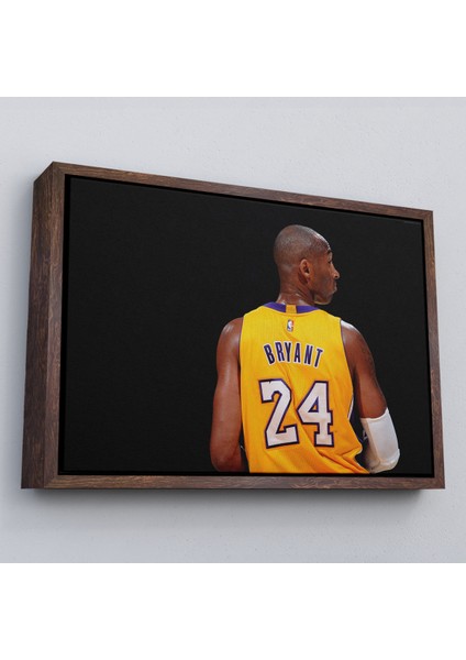 Çerçeveli Los Angeles Lakers Kanvas TABLO-5148