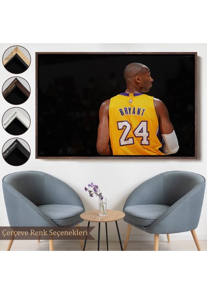 Çerçeveli Los Angeles Lakers Kanvas TABLO-5148