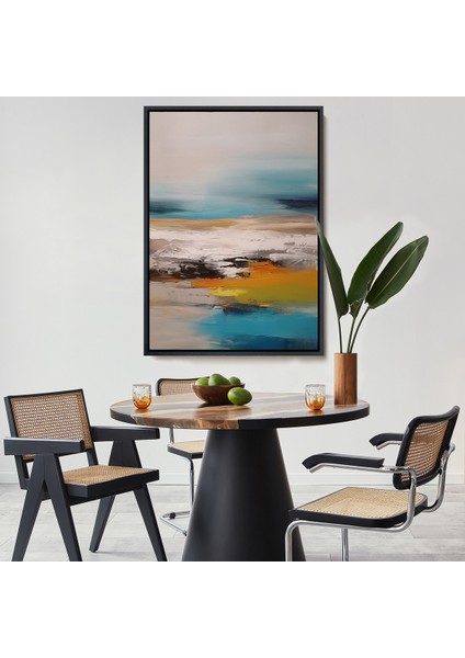 Çerçeveli Yağlıboya Görünümlü Dekoratif TABLO-7610