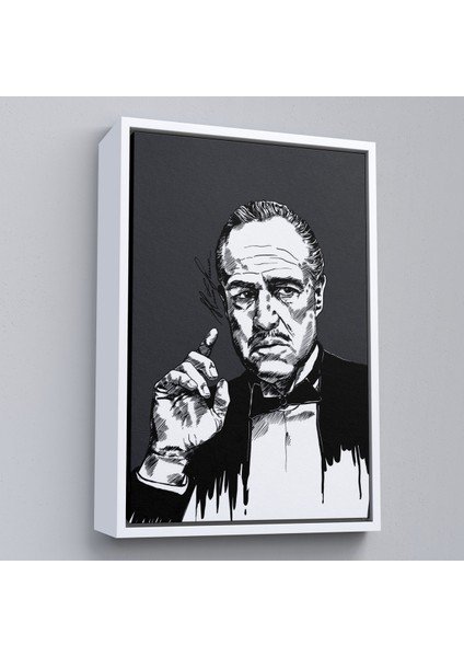 Çerçeveli Godfather Mafya TABLO-7939