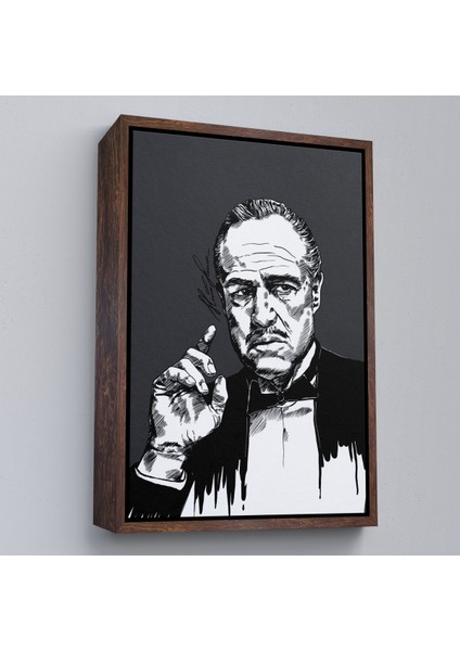 Çerçeveli Godfather Mafya TABLO-7939 fiyatları