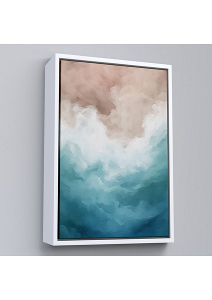 Çerçeveli Soyut Bulut TABLO-7585