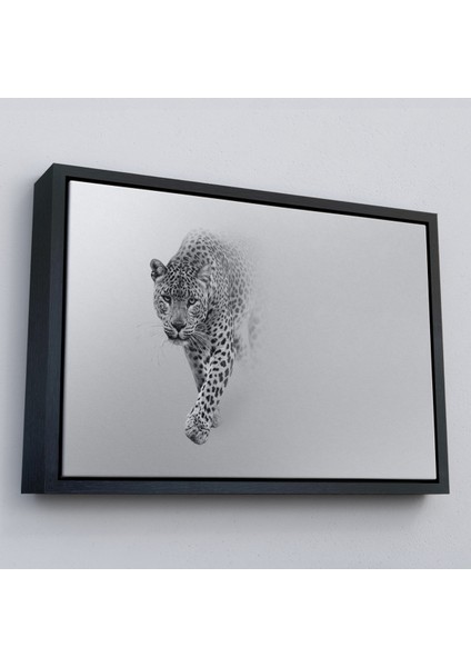Çerçeveli Leopar Dekoratif Kanvas TABLO-1154 fırsatları