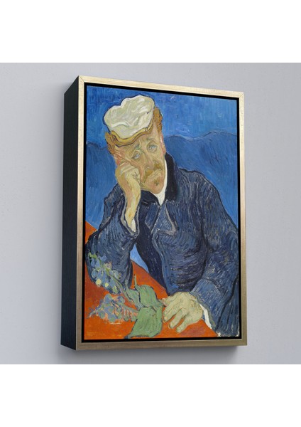 Çerçeveli Vincent Van Gogh - Doktor Paul Gachet TABLO-7467 fiyatları