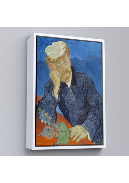 Çerçeveli Vincent Van Gogh - Doktor Paul Gachet TABLO-7467 fırsatları