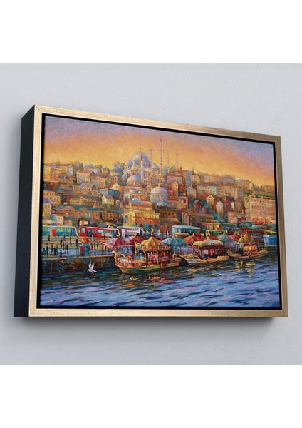 Çerçeveli Sultan Ahmet Camii Önündeki Yavru Kedi TABLOSU-6510 fiyatları