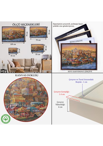 Çerçeveli Sultan Ahmet Camii Önündeki Yavru Kedi TABLOSU-6510 indirimleri