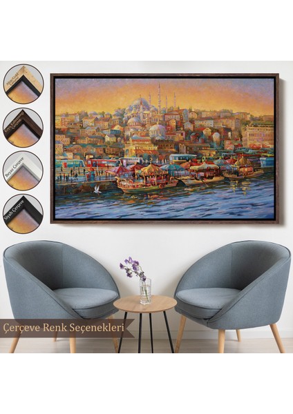 Çerçeveli Sultan Ahmet Camii Önündeki Yavru Kedi TABLOSU-6510