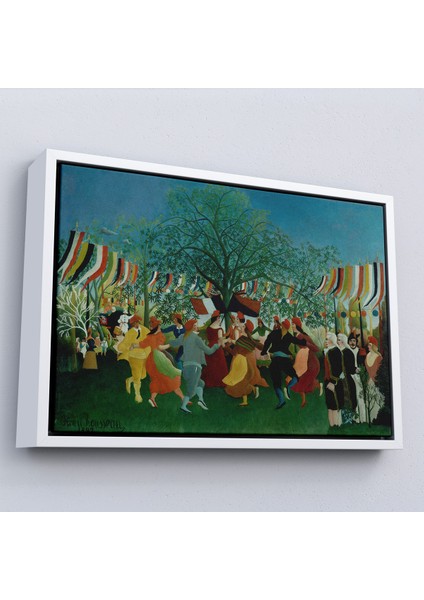 Çerçeveli Henri Rousseau Bağımsızlığın 100. Yıl Kutlamaları TABLO-7043