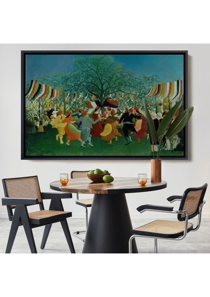 Çerçeveli Henri Rousseau Bağımsızlığın 100. Yıl Kutlamaları TABLO-7043