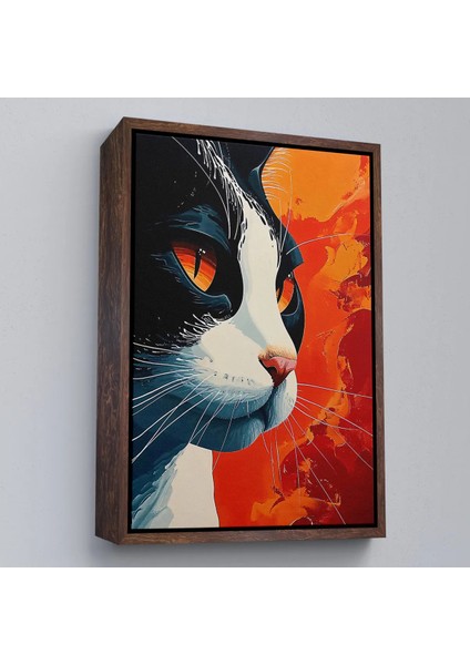 Çerçeveli Cool Kedi TABLO-7658 fiyatları