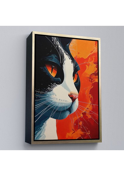 Çerçeveli Cool Kedi TABLO-7658 modelleri