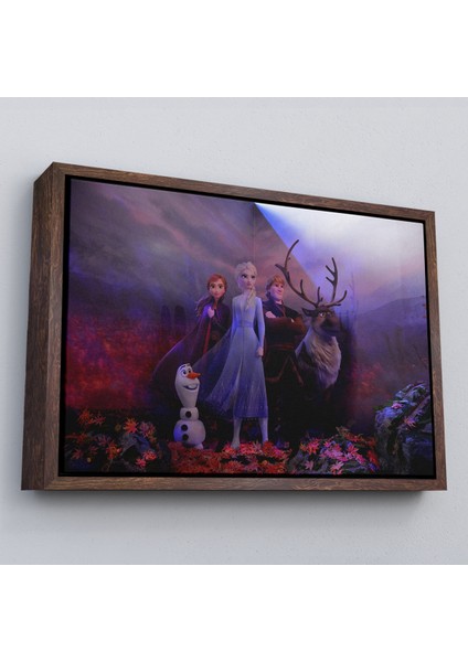 Çerçeveli Disney Animation Frozen 2 Karakterleri Dekoratif TABLO-3685 fiyatları