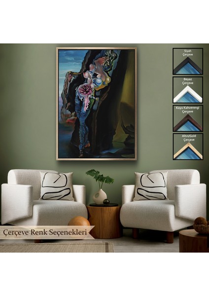 Çerçeveli Salvador Dali - Gradiva TABLO-7395