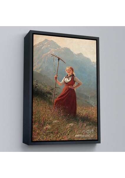 Çerçeveli Alman Köylü Kızı Dekoratif Duvar TABLOSU-6146 modelleri