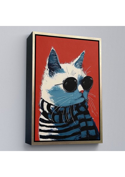 Çerçeveli Cool Kedi TABLO-7577 modelleri