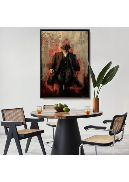 Çerçeveli Peaky Blinders-Thomas Shelby TABLOSU-7967
