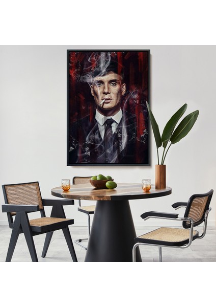 Çerçeveli Thomas Shelby - Tommy Shelby TABLO-7842