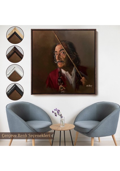 Çerçeveli Salvador Dali Kanvas TABLO-5325