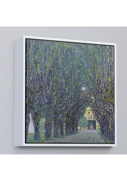 Çerçeveli Allee At Schloss Kammer, Gustav Klimt TABLOSU-8342 fırsatları