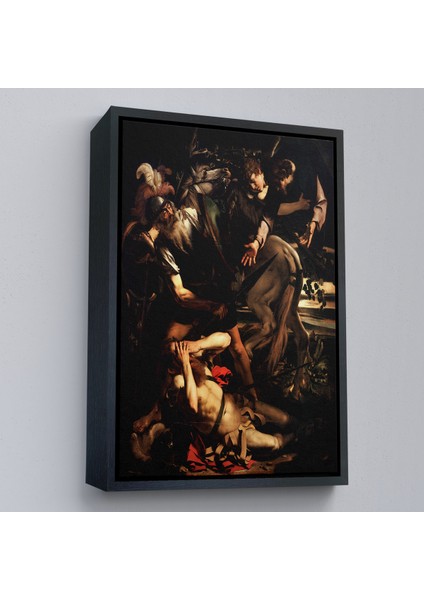 Çerçeveli Caravaggio - Aziz Paul'un Dönüşümü Tablo - The Conversion Of Saint PAUL-7423 fırsatları