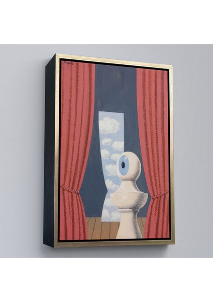 Çerçeveli Rene Magritte Belçika Sürrealizim Shekspare TABLO-7327 modelleri