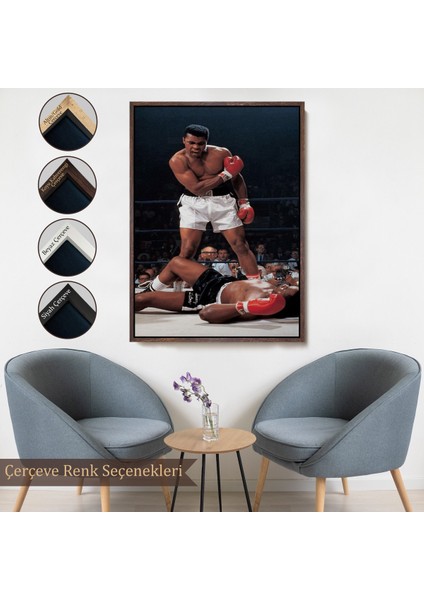 Çerçeveli Muhammet Ali Nakavt TABLOSU-7938