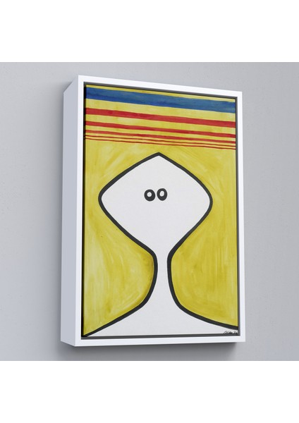 Çerçeveli Alexander Calder - Soyut Kafa Tablosu - HEAD-7321 fırsatları