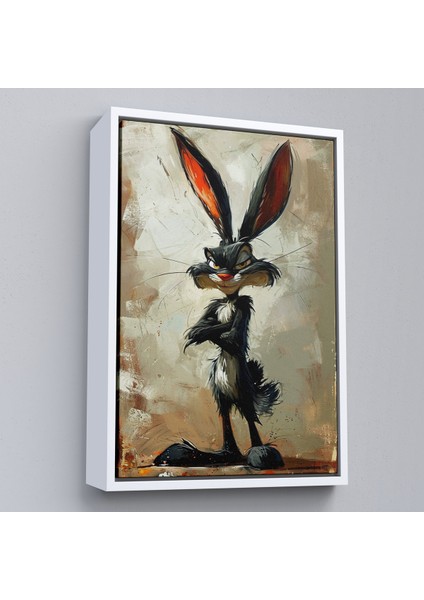 Çerçeveli Bugs Bunny Tavşan TABLOSU-7710 fırsatları