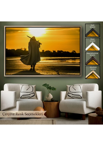 Çerçeveli Suikastçi Dekoratif Kanvas Duvar TABLOSU-3607