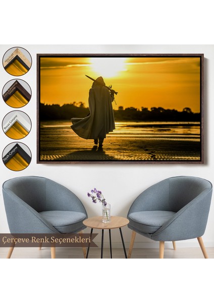 Çerçeveli Suikastçi Dekoratif Kanvas Duvar TABLOSU-3607