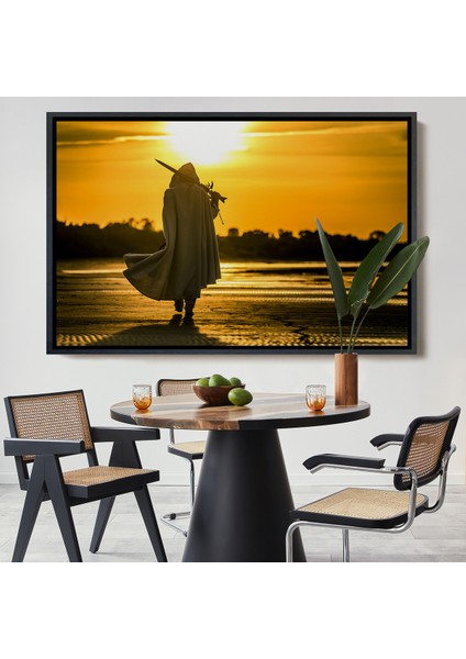 Çerçeveli Suikastçi Dekoratif Kanvas Duvar TABLOSU-3607