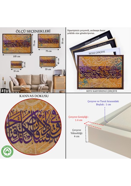 Çerçeveli Kim Bir Kimseyi Öldürürse Tüm Insanlığı Öldürmüş Gibidir Maide Suresi 32.ayet TABLO-3377 indirimleri