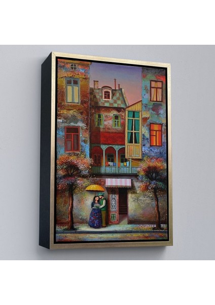 Çerçeveli Aşık Çift Kanvas Duvar TABLOSU-6179 fiyatları