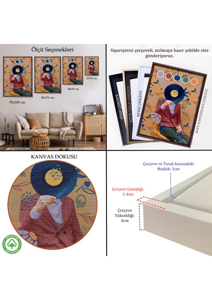 Çerçeveli Sansalyede Oturan Adam Pop Art TABLO-7978 indirimleri
