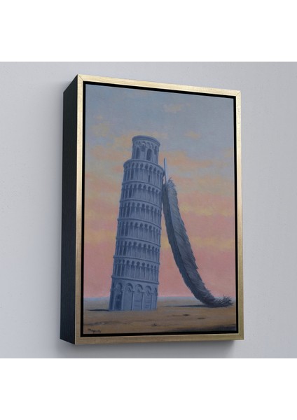 Çerçeveli Rene Magritte - Yolculuk Hatırası TABLO-7409 fiyatları