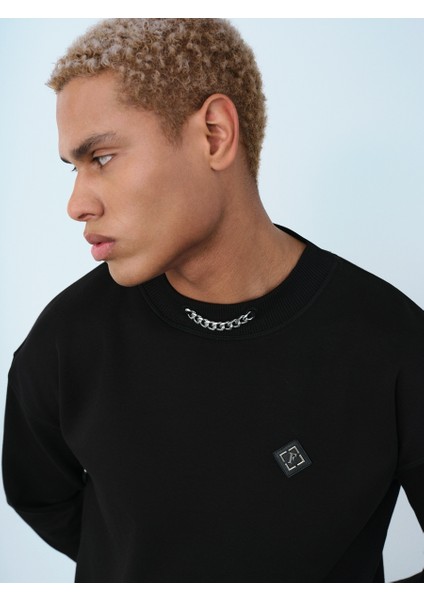 Oversize Fit Erkek Sweatshirt fırsatları