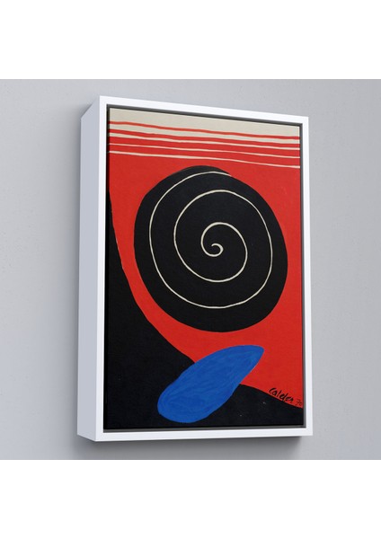 Çerçeveli Alexander Calder - Büyük Kaya Tablosu - Big BOULDER-8079 fırsatları