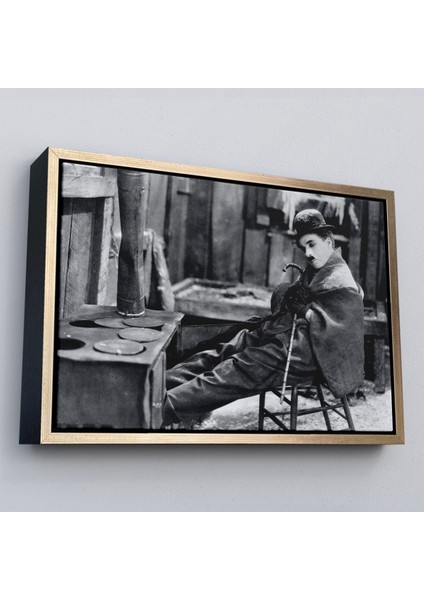 Çerçeveli Charlie Chaplin TABLOSU-6619