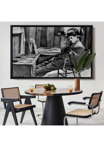 Çerçeveli Charlie Chaplin TABLOSU-6619