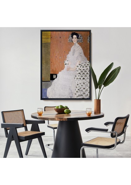 Çerçeveli Gustav Klimt Fritza Riedler'in Portresi TABLO-7340
