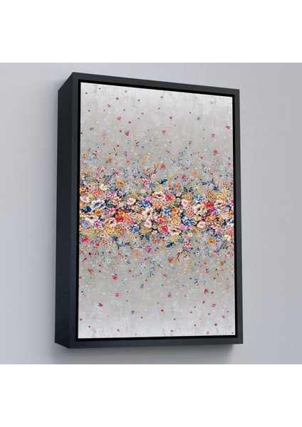 Çerçeveli Renkli Çiçekler Duvar TABLOSU-6085 modelleri