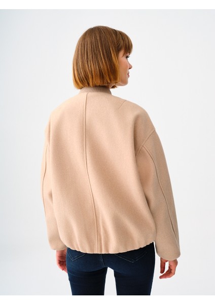 Loose Fit Kadın Mont modelleri